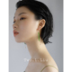 Two.L.Liu绿色流苏耳环女新款 长款 镀K金链条耳坠气质超仙耳针耳圈