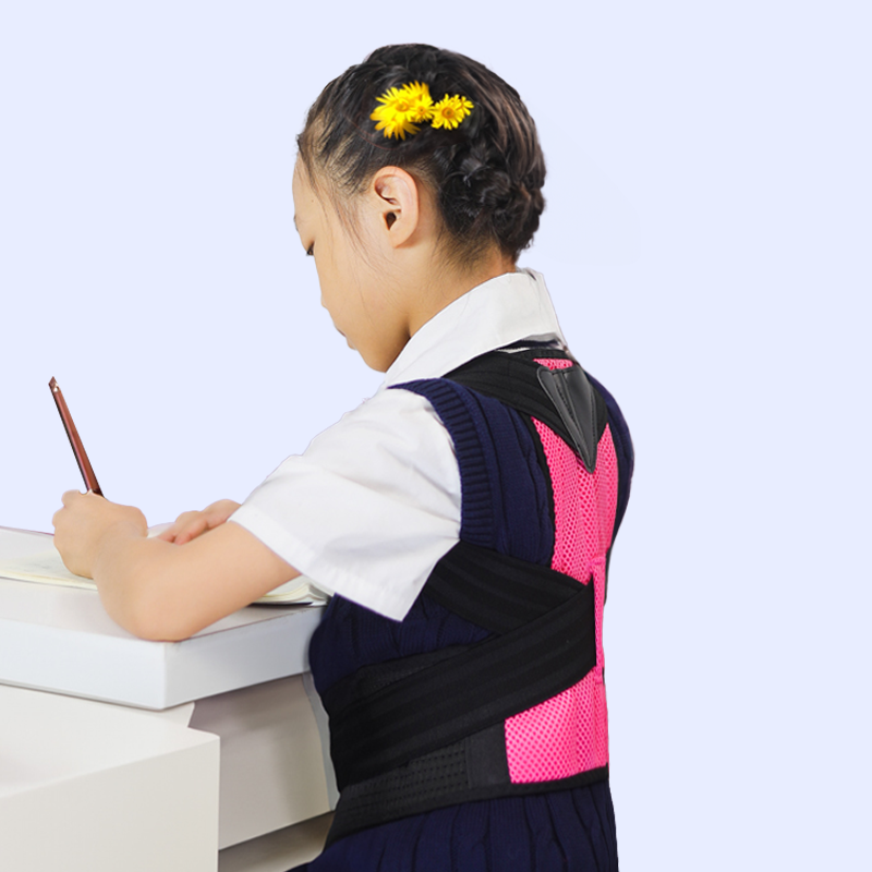 儿童驼背矫正器学生矫姿带收腹衣青少年小学生医护护腰保暖矫正器