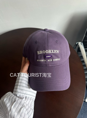 CAT TOURIST 加大头围棒球帽女韩系宽帽檐大脸适合显脸小鸭舌帽男