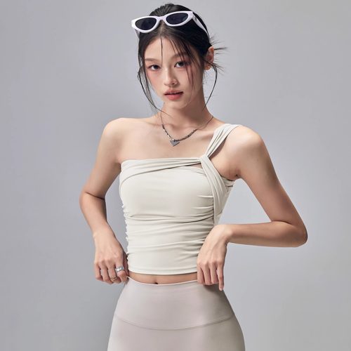 带胸垫瑜伽背心女高级感健身内衣