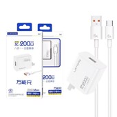 乐糖3C 超级快充适用于华为手机耳机八合一全兼容 200W充电器3C认证国标13号PRO升级版