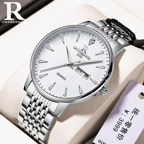 【瑞士正品】简约男士腕表防水