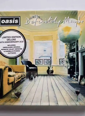 原装 绿洲乐队专辑 OASIS DEFINITELY MAYBE 30周年纪念版2CD唱片