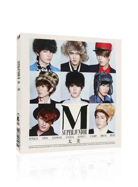 Super Junior-M 太完美迷你专辑CD光盘流行歌曲碟片+写真歌词本