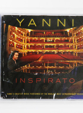 正版雅尼专辑 Yanni Inspirato 励志 CD唱片+歌词本