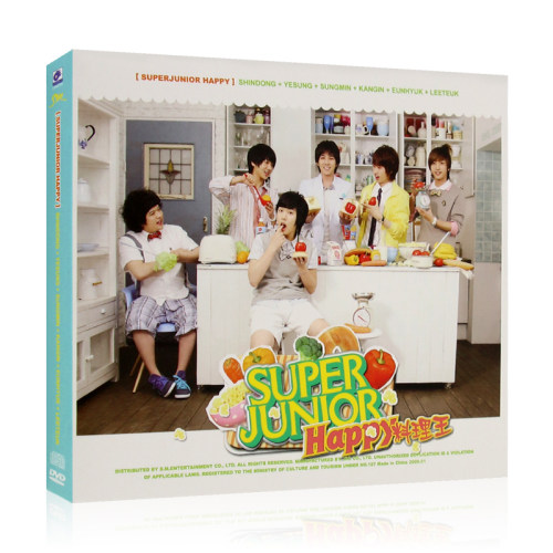Super Junior H：料理王 日韩流行歌曲视频mv专辑cd+dvd光盘碟片