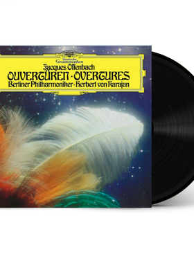 奥芬巴赫：序曲-卡拉扬 Offenbach: Overtures 交响乐LP黑胶唱片