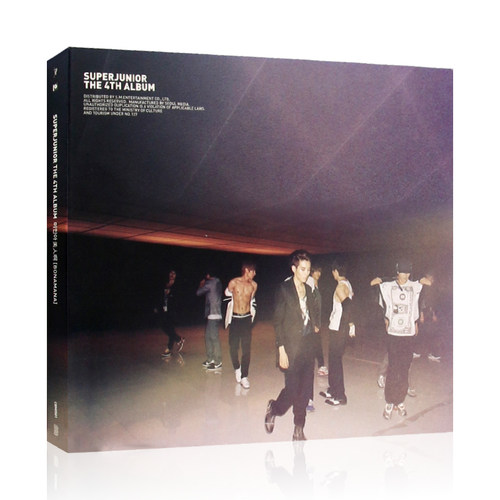 Super Junior-4th Alubm（美人啊）专辑CD光盘碟片+写真歌词本