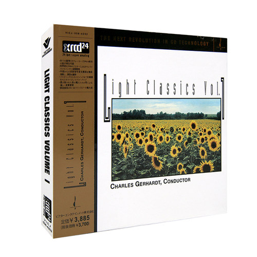 正版唱片CHARLES GERHARD Light Classics Volume1 进口CD+歌词本