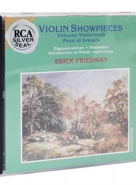原装 弗里德曼 超技小提琴 流浪者之歌 VIOLIN SHOWPIECES CD唱片