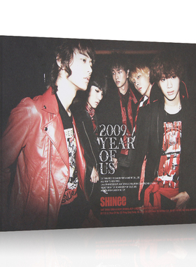 SHINEE专辑2009 YEAR OF US 今天是我们的 日韩流行歌曲CD+歌词本