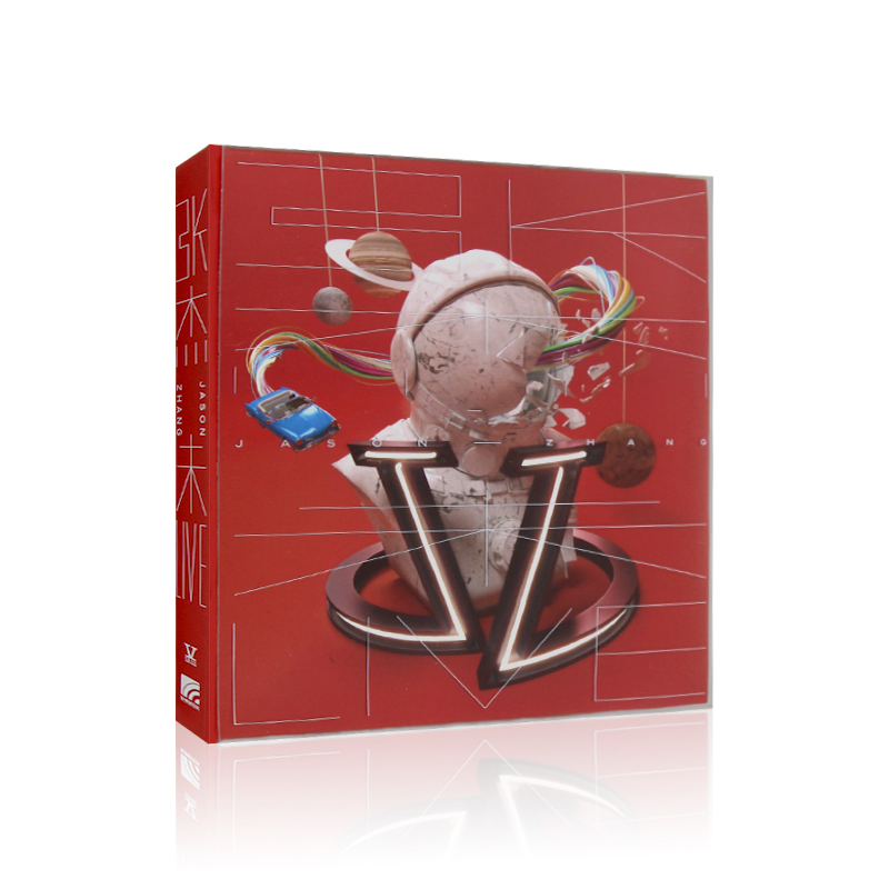 正版张杰2018未.live实体专辑CD光盘+写真歌词本+收藏卡AR功能