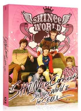 SHINee/The 2nd Live Album 第二次真唱演唱会2CD光盘碟片+歌词本