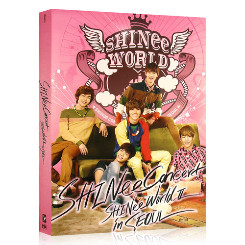 SHINee/The 2nd Live Album 第二次真唱演唱会2CD光盘碟片+歌词本