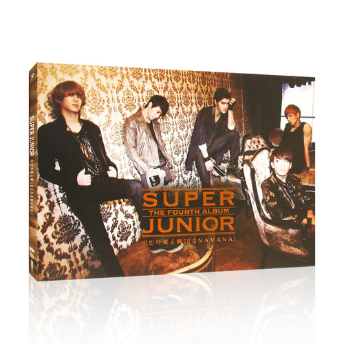 Super Junior：4th Alubm（美人啊）日韩流行歌曲专辑cd光盘碟片