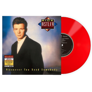 Rick Astley 瑞克艾斯里 Whenever You Need Somebody LP红胶唱片