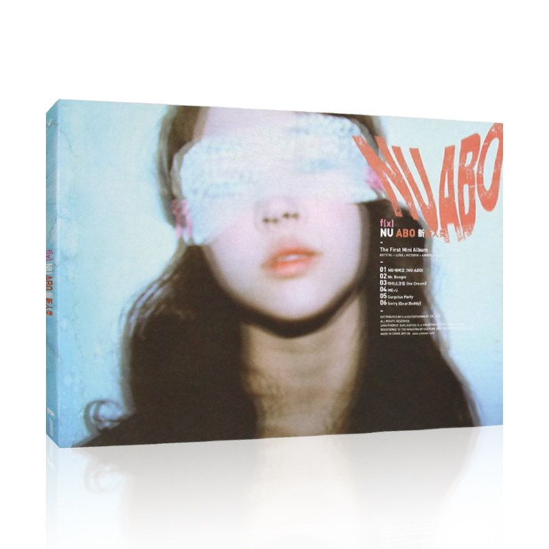 f（x）： NU ABO（新新人类）日韩流行歌曲 fx专辑 cd光盘碟片图片