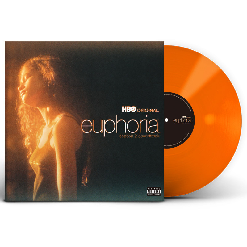 现货 euphoria 美剧亢奋第二季原声带 lp黑胶唱片限量橙胶 打雷姐