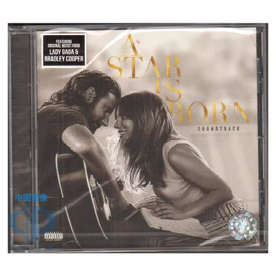 原装 一个明星的诞生 电影原声CD唱片Lady Gaga & Bradley Cooper