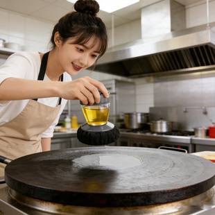 新款厨房养锅涂油擦子铁锅养护防生锈家用干净卫生便捷家用涂油刷