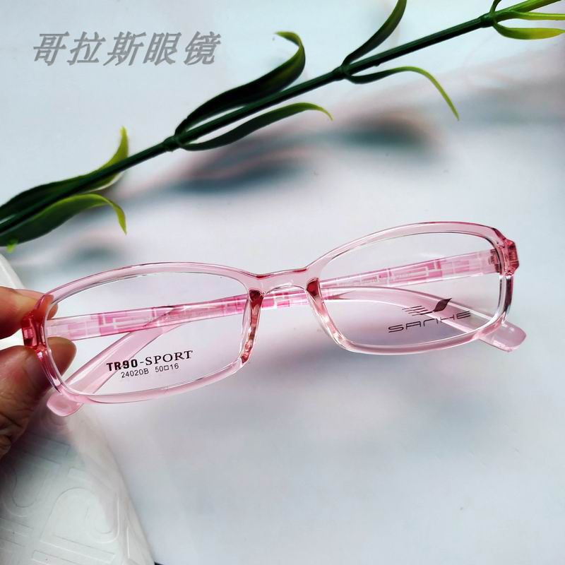 tr90文艺超轻眼镜架小方框