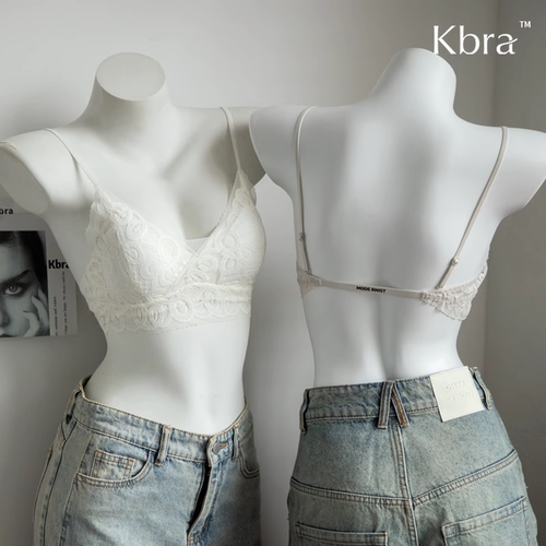 禁欲系纯欲风法式蕾丝美背文胸
