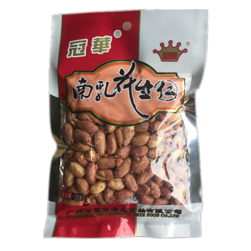 广东特产冠华特香南乳120g花生仁