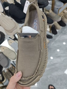 老北京布鞋男牛筋底宽脚加肥爸爸鞋帆布鞋