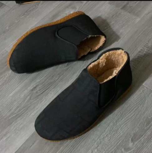 老北京布鞋轻便柔软舒服男士棉鞋高帮