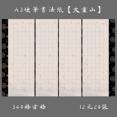 a3方格硬笔钢笔书法大比赛展览