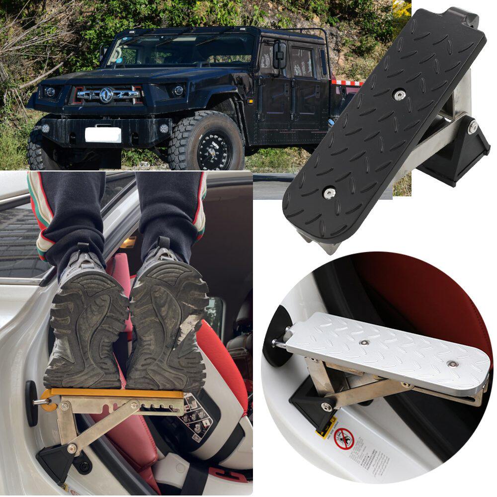 适用于东风猛士m50汽车脚踏板铝合金车门上车顶攀爬脚蹬洗车顶