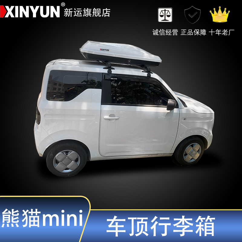 车顶行李箱 欧拉好猫熊猫mini Smart微小型车载旅行箱行李架