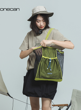 COMBACKnoonecan 托特包大容量学生上课通勤男女单肩包时尚潮流