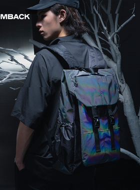 COMBACK双肩包学生休闲旅行大容量背包男士多功能个性潮电脑背包