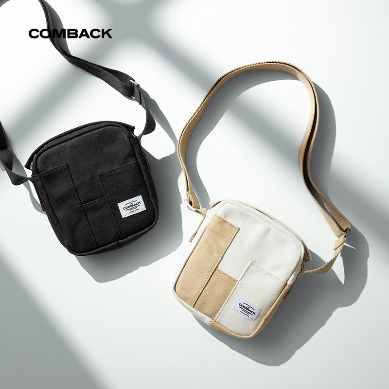 COMBACK斜挎包帆布百搭运动