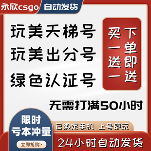 csgo2完美世界對戰平臺天梯賬號普通玩家號綠色認證完美csgo2賬號