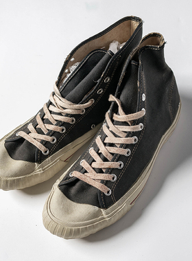 1950s 元年 RUL 加利福尼亚老炮 硫化鞋 帆布鞋 古董篮球鞋 US10