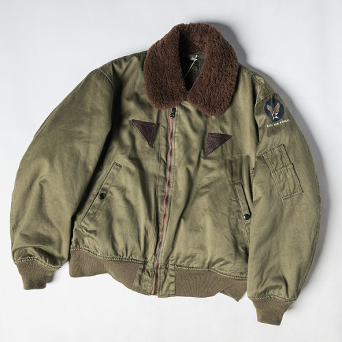 瑕疵B品 B-15A 冬季寒冷地带飞行夹克 飞行服外套