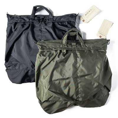 男侍道尼龙面料头盔包防水斜背包