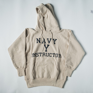 美棉 BOXER 造船厂拳击师帽衫 YARD HOODIE NAVY 瑕疵B品