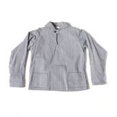 早期型 套头DECK USN 日本制 甲板工作服 山核桃条纹