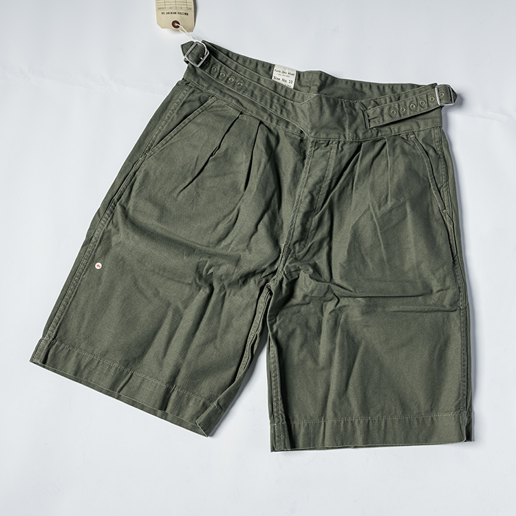 廓尔哥军绿色可调节腰带