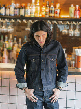 NON STOCK LOT601三代3rd 557型原色赤耳丹宁夹克70505牛仔服外套