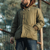 恶犬BRONSON 中长款 复刻B 男士 羽绒外套B9 9羽绒服飞行夹克 现货