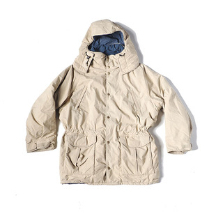 90S 古着 GORE-TEX 户外防水棉服 LLBEAN中长冲锋衣 棉衣外套