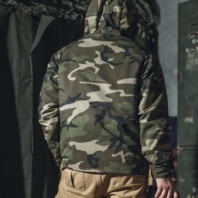 硬壳迷彩户外冲锋衣连帽春秋正常