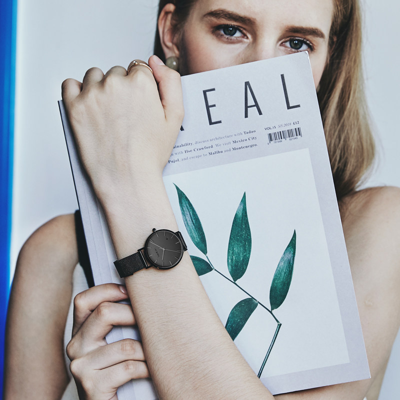 benken2020年新款女士手表女学生简约细带气质韩版潮流女表ins风