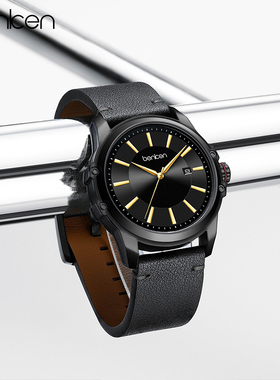 benken正品男士手表男学生潮流时尚运动防水石英表男新款2009MQ