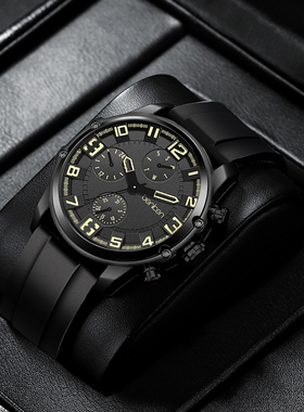 benken男士手表男学生时尚潮流高中生运动夜光防水石英表2032MQ