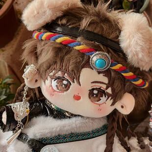 策策虎棉花娃娃男孩代号鸢孙策汪汪策20厘米毛绒玩具节日礼物可爱